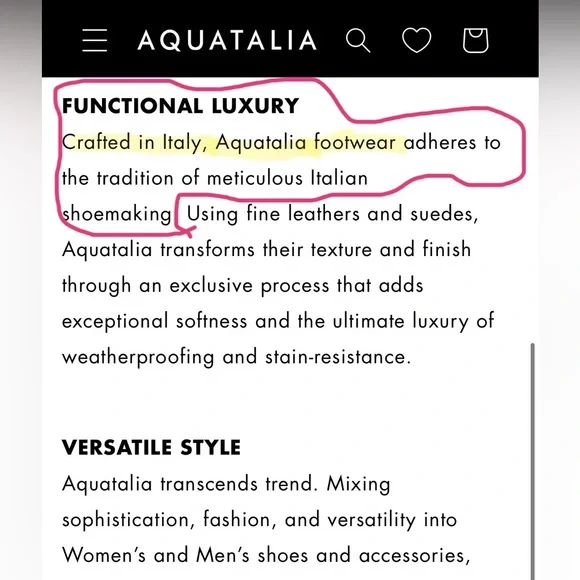 Aquatalia Italian Rain Boots US 8 LIKE NEW fit like between sizes 7.5 - 8 Women - Picture 5 of 15